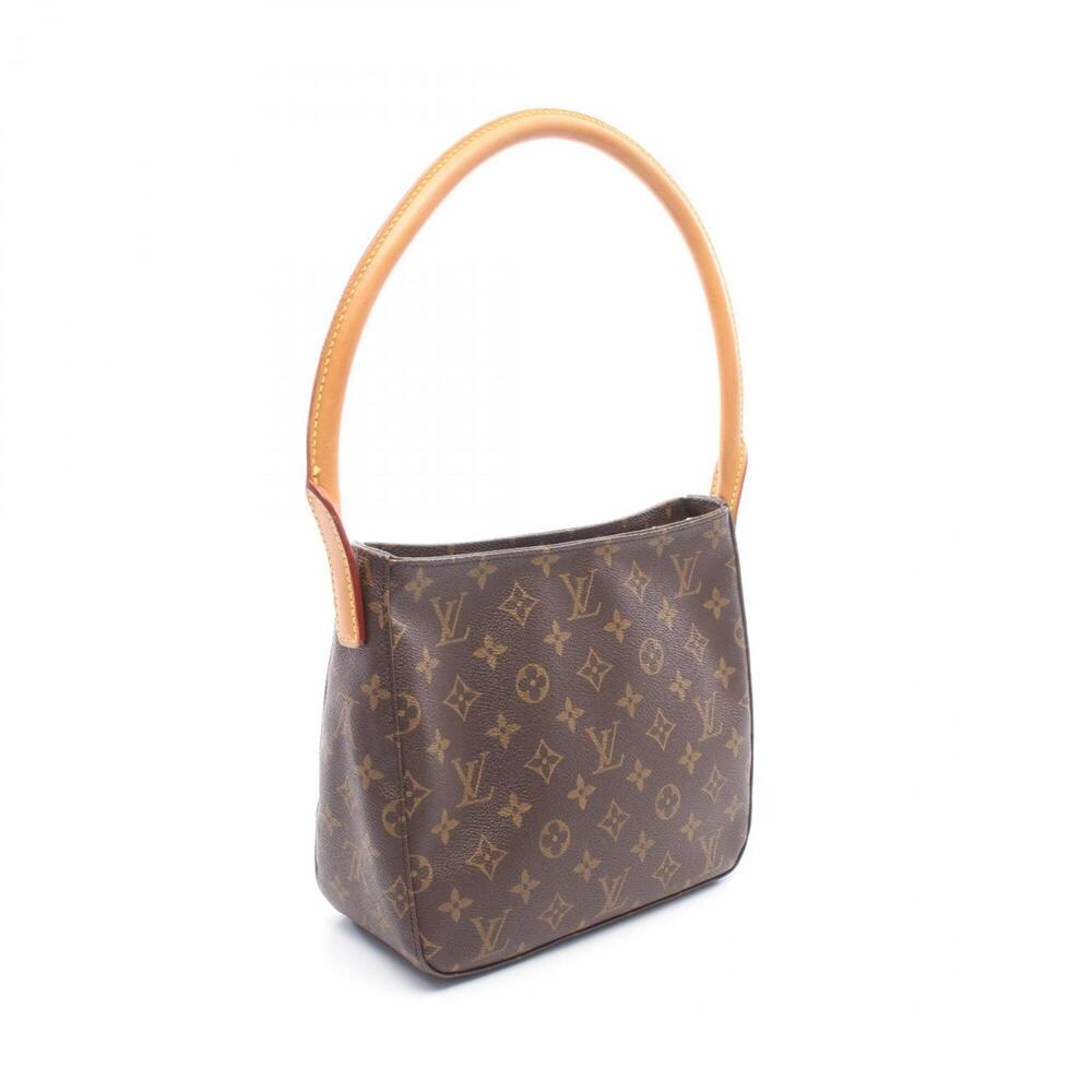 LOUIS VUITTON Brown Monogram Leather Looping MM Shoulder Bag - Picture 2 of 9